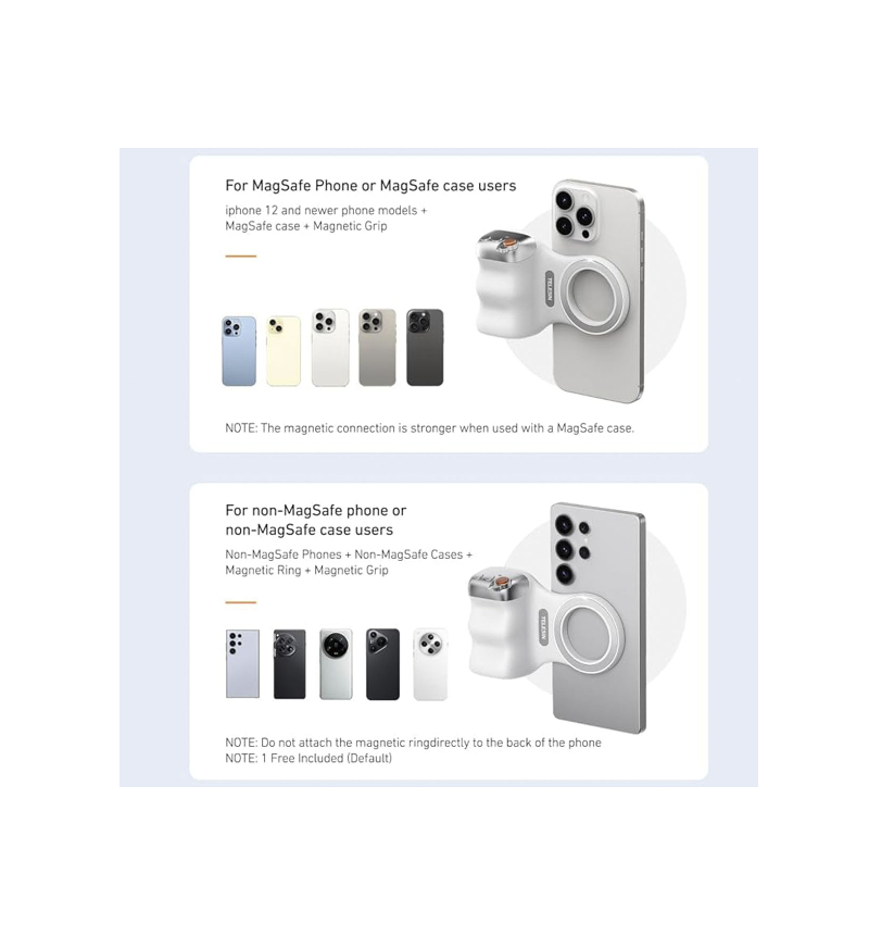 Telesin fun shot magnetic grip - Imagen 2