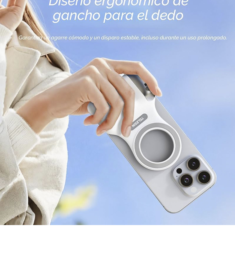 Telesin fun shot magnetic grip - Imagen 5