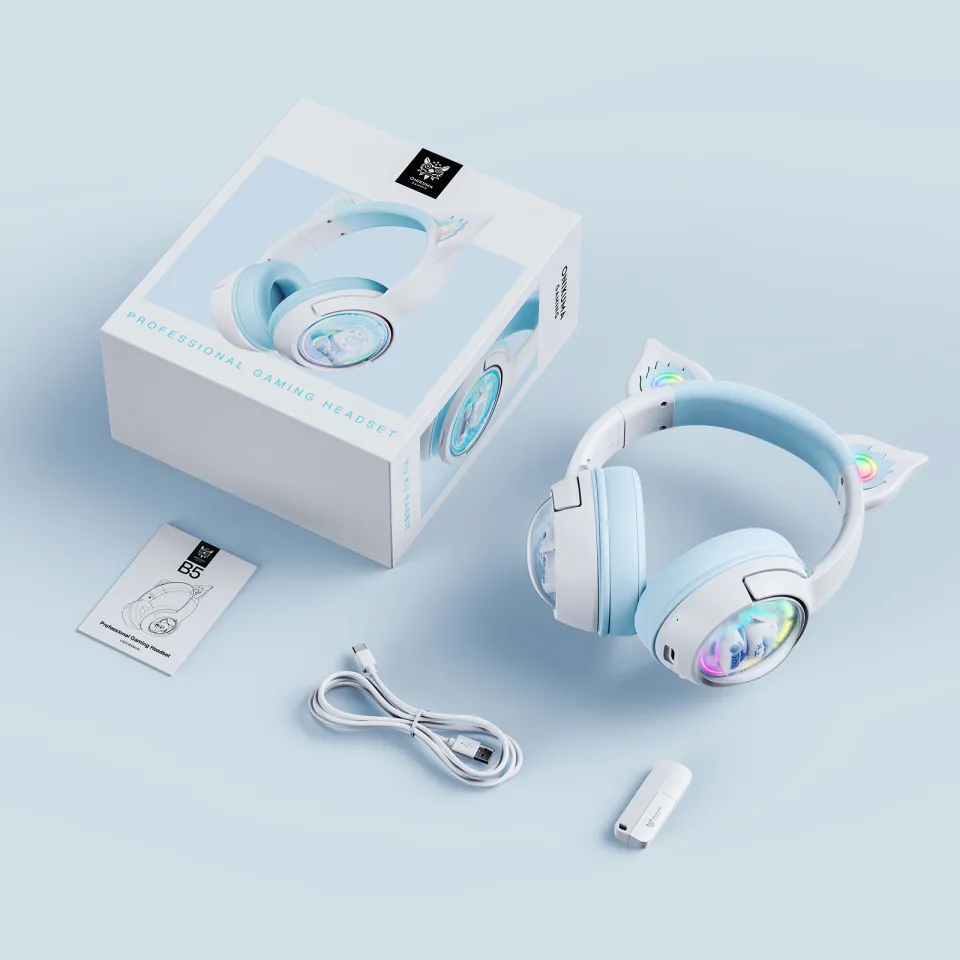 Onikuma Gaming Audifonos Kuku Rabbit - Imagen 2